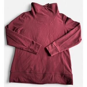 L.L. Bean Women's Maroon Sweatshirt, Size Medium